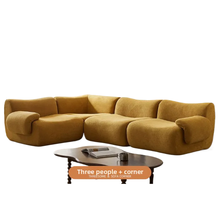Modular Corner Sofa with Removable Cover