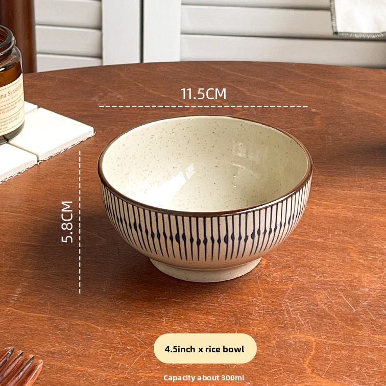 Japanese Ceramic Bowls and Plates Set