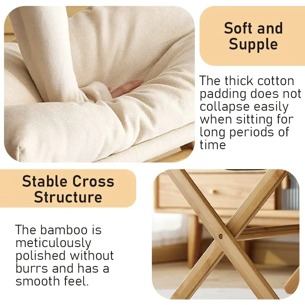 Household Small Foldable Sofa Stool for Living Room