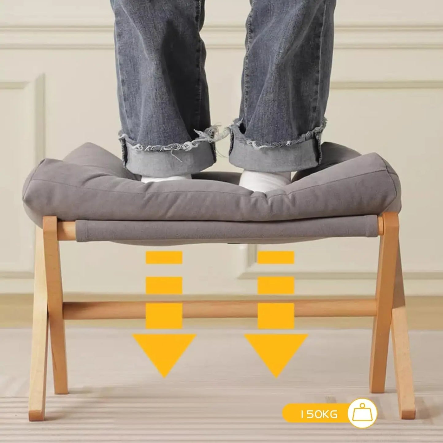 Household Small Foldable Sofa Stool for Living Room