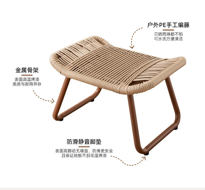 Office chair footrest