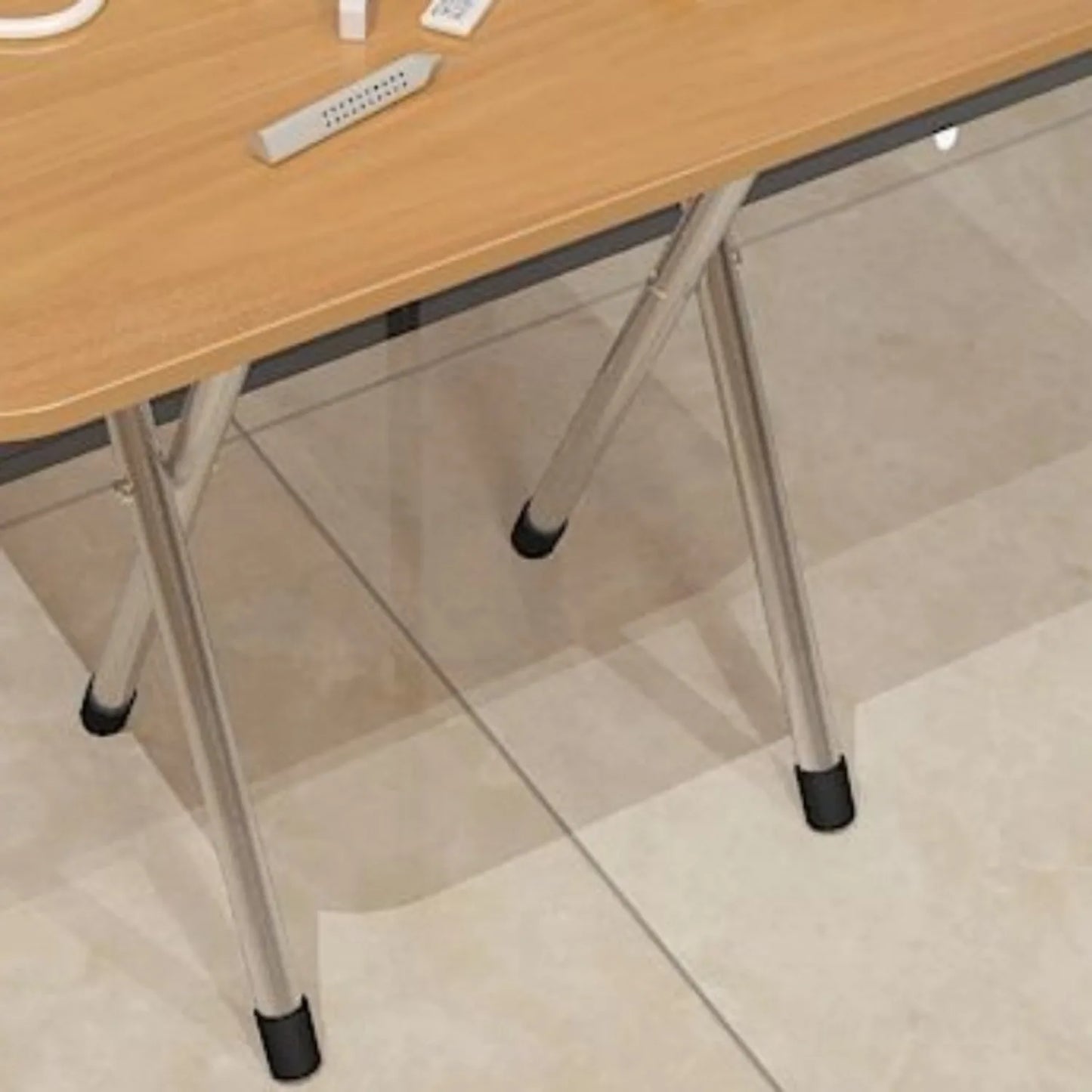 Hardwood folding table
