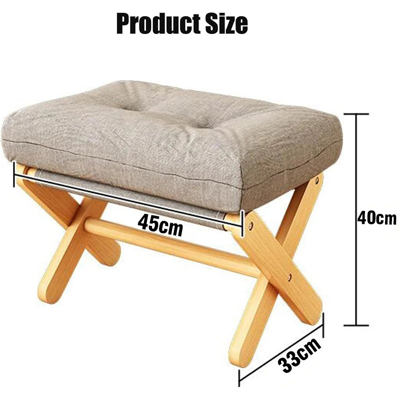 Household Small Foldable Sofa Stool for Living Room