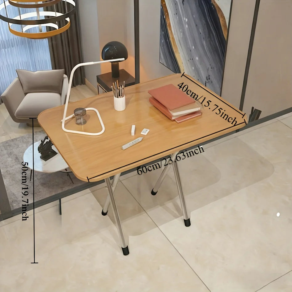Hardwood folding table